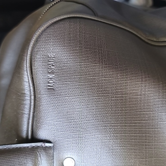 Jack Spade Textured Leather Weekender Duffle - Extra Large - Picture 2 of 16